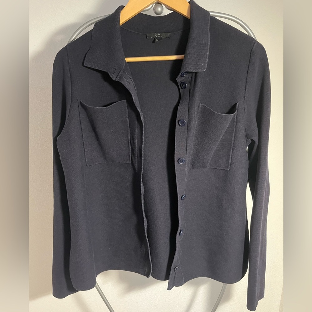 COS Button-Up Sweater - Picture 11 of 12